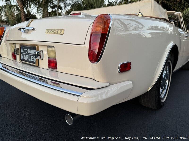 1990 Rolls-Royce Corniche
