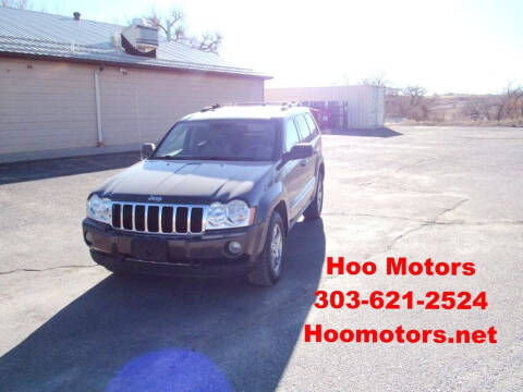 2005 Jeep Grand Cherokee for sale at HOO MOTORS in Kiowa CO