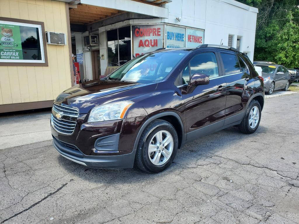 2015 Chevrolet Trax for sale at DAGO'S AUTO SALES LLC in Dalton, GA