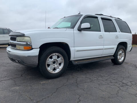 2004 Chevrolet Tahoe for sale at AJOULY AUTO SALES in Moore OK