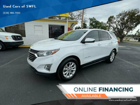 2019 Chevrolet Equinox for sale at Used Cars of SWFL in Fort Myers FL