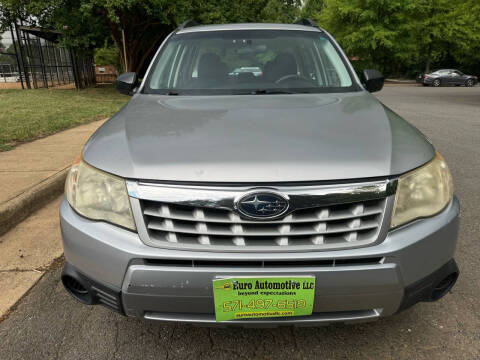 2012 Subaru Forester for sale at Euro Automotive LLC in Falls Church VA