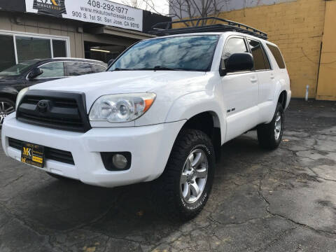 2006 Toyota 4Runner for sale at MK Auto Wholesale in San Jose CA