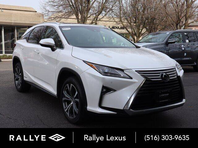 2018 Lexus RX 450h for sale at RALLYE LEXUS in Glen Cove NY