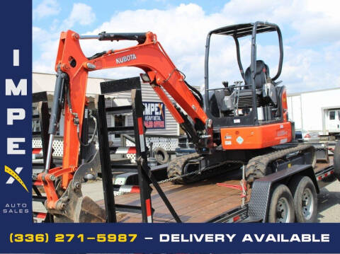 2017 Kubota U35-4