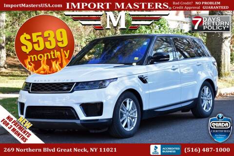 2019 Land Rover Range Rover Sport for sale at Import Masters in Great Neck NY