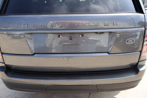 2018 Land Rover Range Rover