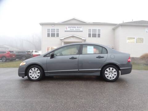 2011 Honda Civic for sale at SOUTHERN SELECT AUTO SALES in Medina OH