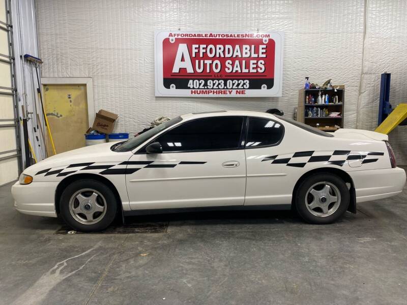 2004 Chevrolet Monte Carlo for sale at Affordable Auto Sales in Humphrey NE