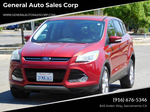 2013 Ford Escape for sale at General Auto Sales Corp in Sacramento CA