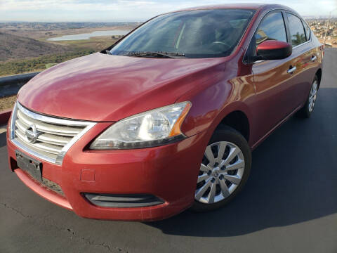 2015 Nissan Sentra for sale at Trini-D Auto Sales Center in San Diego CA