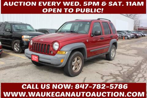 2006 Jeep Liberty for sale at Waukegan Auto Auction in Waukegan IL