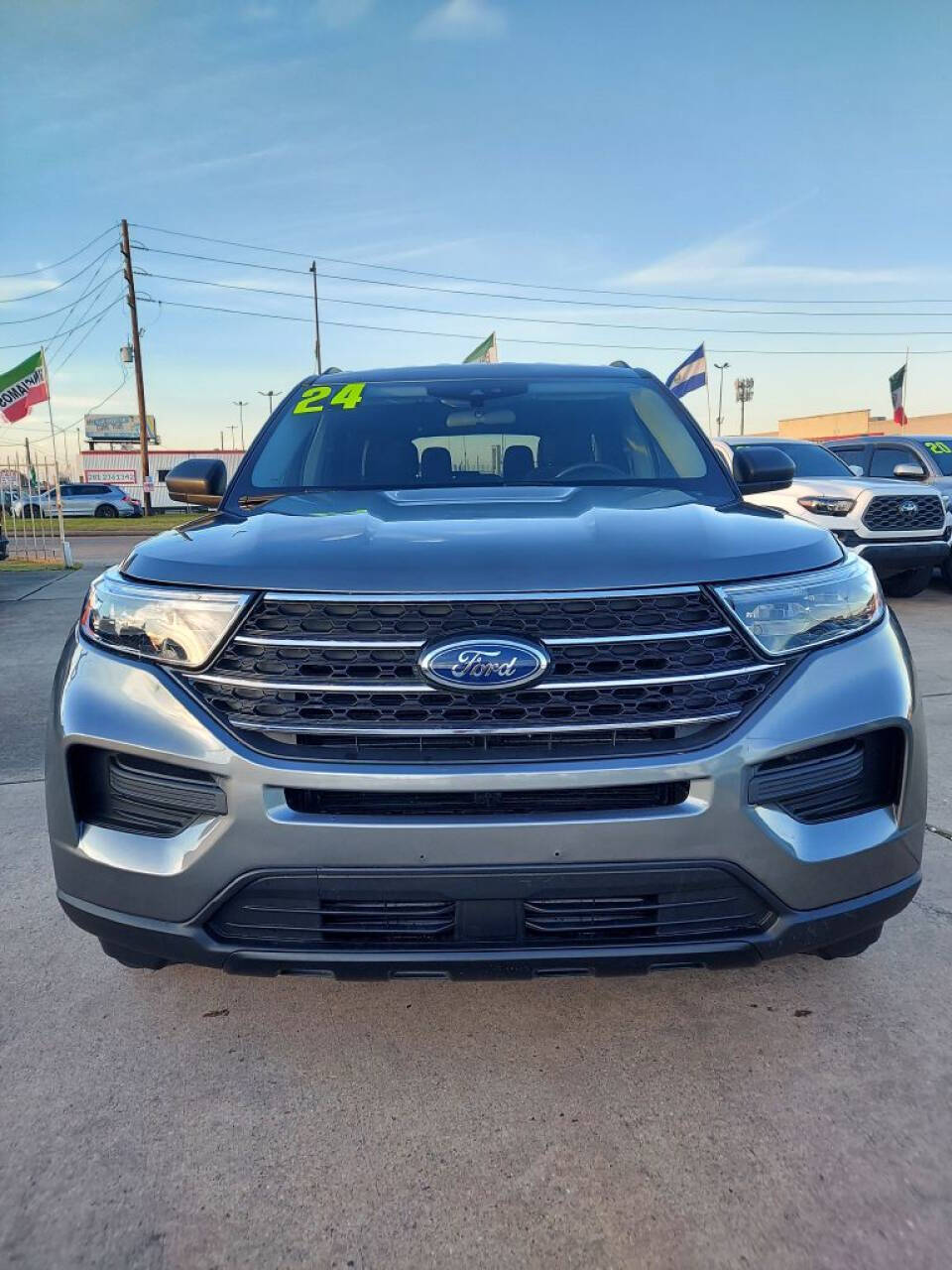 Gray 2024 Ford Explorer XLT XLT 4dr SUV 2