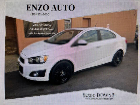 2012 Chevrolet Sonic for sale at ENZO AUTO in Parma OH