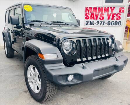 2021 Jeep Wrangler Unlimited for sale at Manny G Motors in San Antonio TX