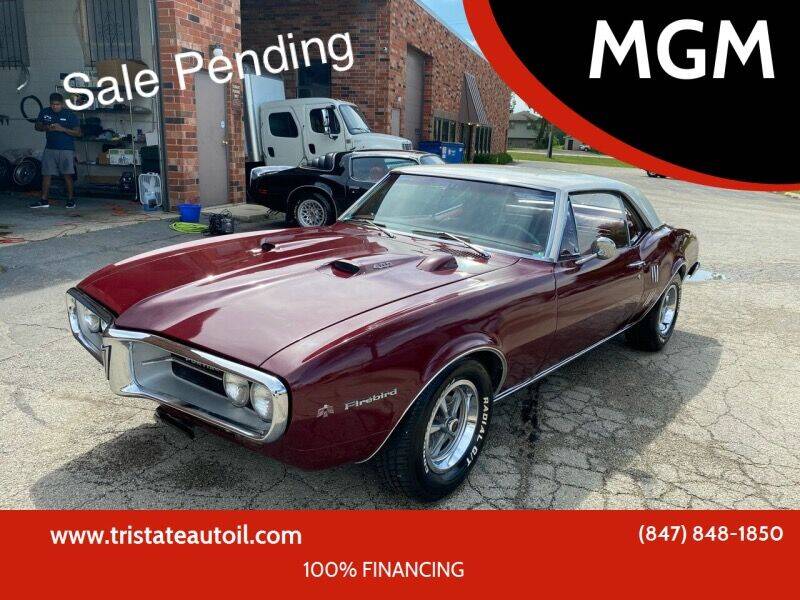 1967 Pontiac Firebird for sale at MGM CLASSIC CARS in Addison IL