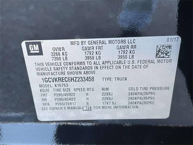 2017 Chevrolet Silverado 1500 LT