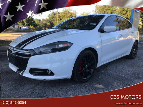 2013 Dodge Dart for sale at CBS MOTORS in San Antonio TX