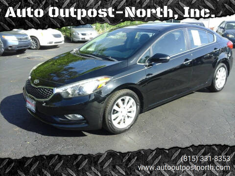 2014 Kia Forte for sale at Auto Outpost-North, Inc. in McHenry IL