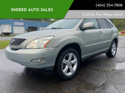 2007 Lexus RX 350 for sale at Indeed Auto Sales in Lawrenceville GA