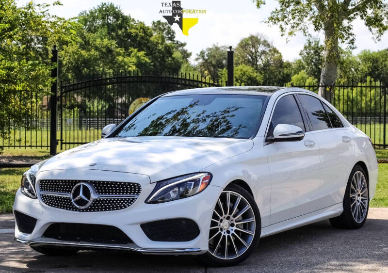 2017 Mercedes-Benz C-Class for sale at Texas Auto Corporation in Houston TX