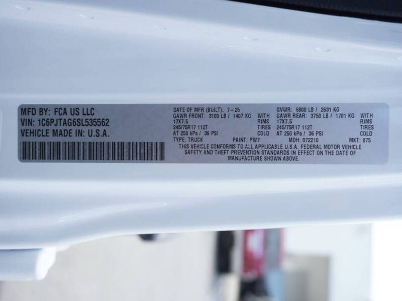 2025 Jeep Gladiator Sport