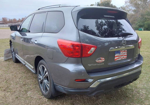 2019 Nissan Pathfinder for sale at Theron's Auto Sales, LLC in Deridder, LA