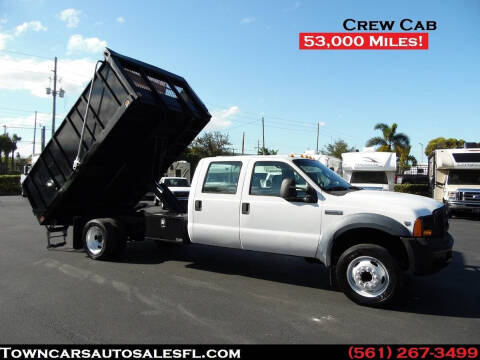 2006 Ford F-450 Super Duty for sale at Town Cars Auto Sales in West Palm Beach FL