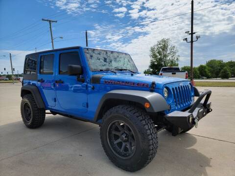 2012 Jeep Wrangler Unlimited for sale at Johnson's Auto Sales Inc. in Decatur IN