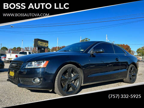 2011 Audi A5 for sale at BOSS AUTO LLC in Norfolk VA