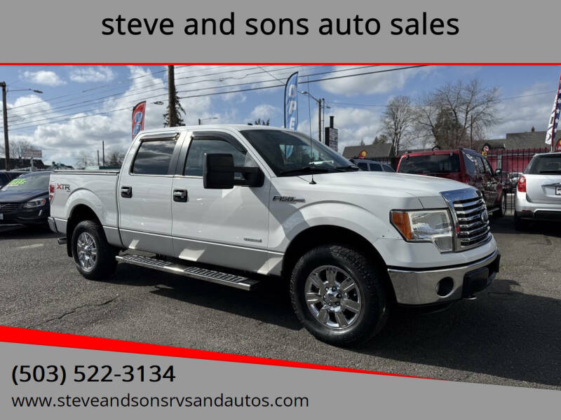 2012 Ford F-150 for sale at steve and sons auto sales - Steve & Sons Auto Sales 4 in Portland OR