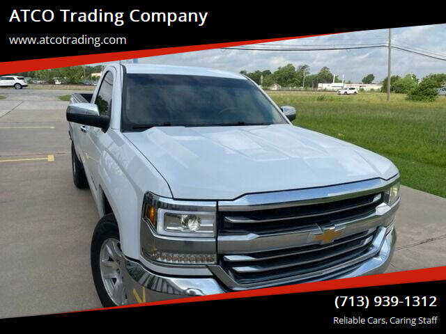 2018 Chevrolet Silverado 1500 for sale at ATCO Trading Company in Houston TX