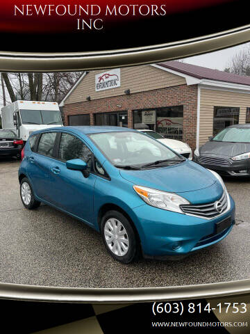 2015 Nissan Versa Note for sale at NEWFOUND MOTORS INC in Seabrook NH