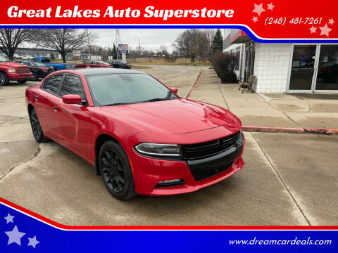 2015 Dodge Charger for sale at Great Lakes Auto Superstore in Waterford Township MI