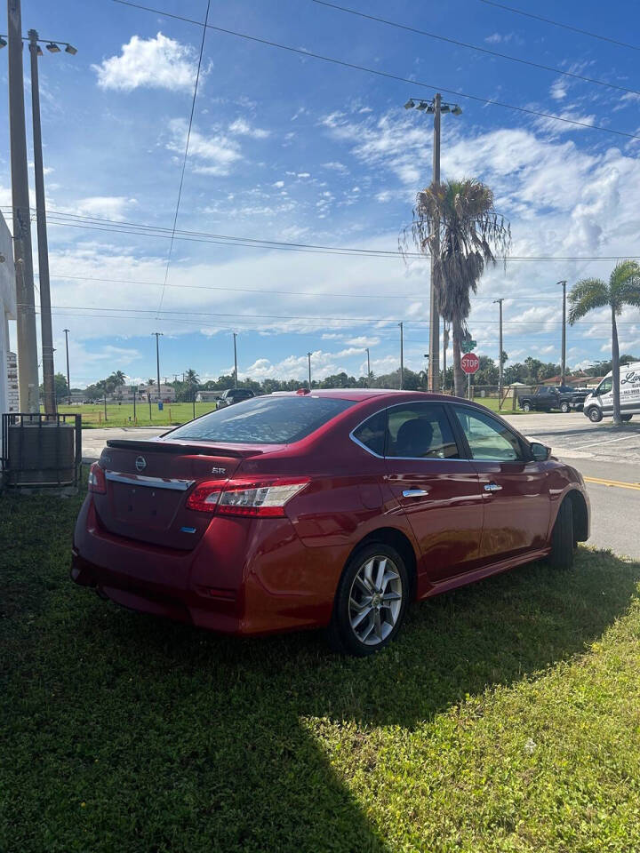 2014 Nissan Sentra for sale at ALPHA AUTOMOTIVE SALES in Oakland Park, FL