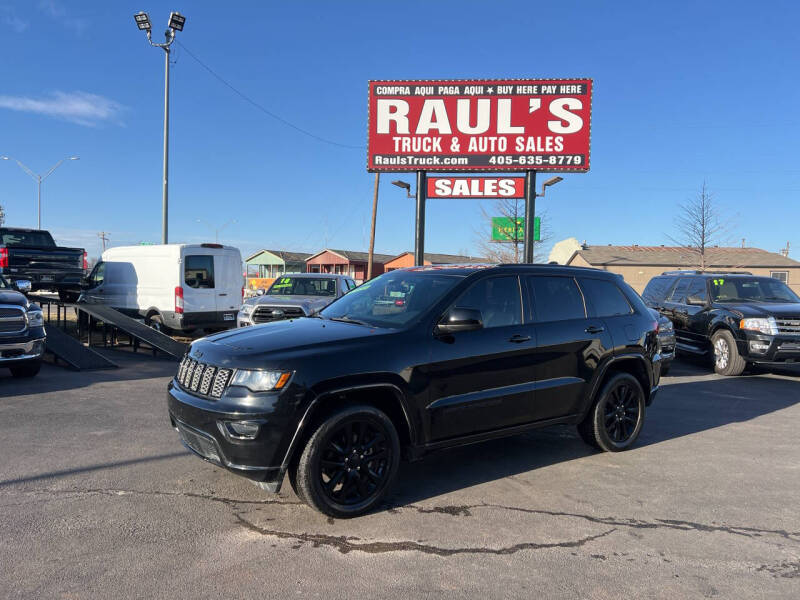 2017 Jeep Grand Cherokee for sale at RAUL'S TRUCK & AUTO SALES, INC in Oklahoma City OK