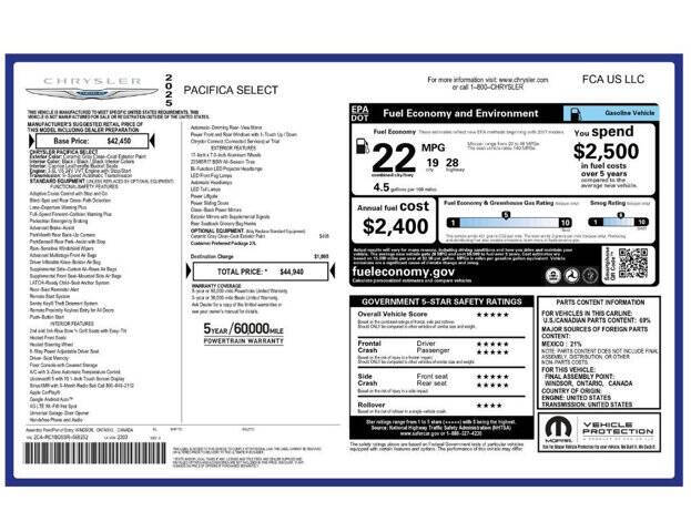 2025 Chrysler Pacifica Select