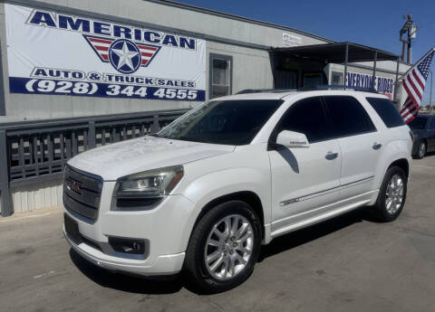 2016 GMC Acadia for sale at AMERICAN AUTO & TRUCK SALES LLC in Yuma AZ
