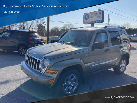 2006 Jeep Liberty for sale at R J Cackovic Auto Sales, Service & Rental in Harrisburg PA