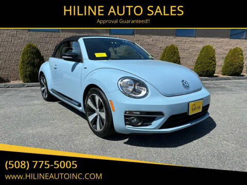 2016 Volkswagen Beetle Convertible for sale at HILINE AUTO SALES in Hyannis MA
