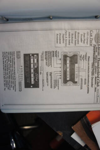 1957 Ford Thunderbird