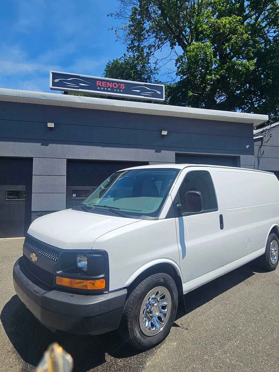 2012 Chevrolet Express for sale at RENOS AUTO SALES LLC in Waterbury, CT