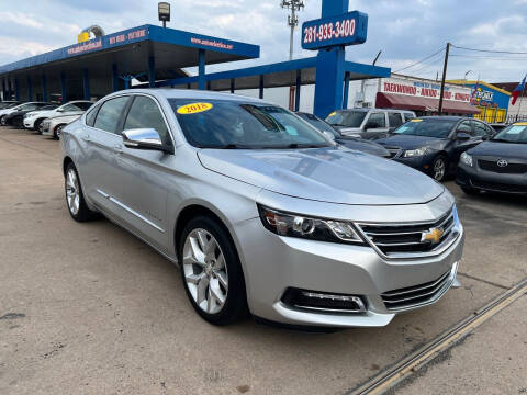 2018 Chevrolet Impala for sale at Auto Selection of Houston in Houston TX