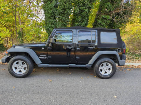 2014 Jeep Wrangler Unlimited for sale at Royalton Auto Enterprises in West Long Branch NJ