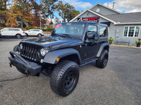 2017 Jeep Wrangler for sale at Auto Point Motors, Inc. in Feeding Hills MA