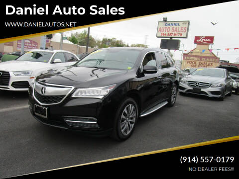 2014 Acura MDX for sale at Daniel Auto Sales in Yonkers NY