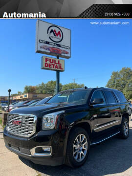 2018 GMC Yukon for sale at Automania in Dearborn Heights MI