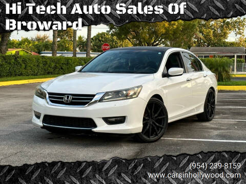 2014 Honda Accord for sale at Hi Tech Auto Sales Of Broward in Hollywood FL