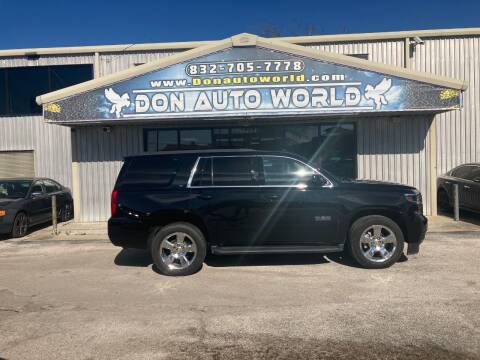 2015 Chevrolet Tahoe for sale at Don Auto World in Houston TX
