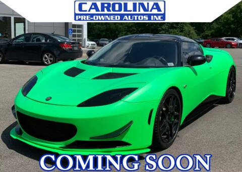 2010 Lotus Evora for sale at Carolina Pre-Owned Autos Inc in Durham NC